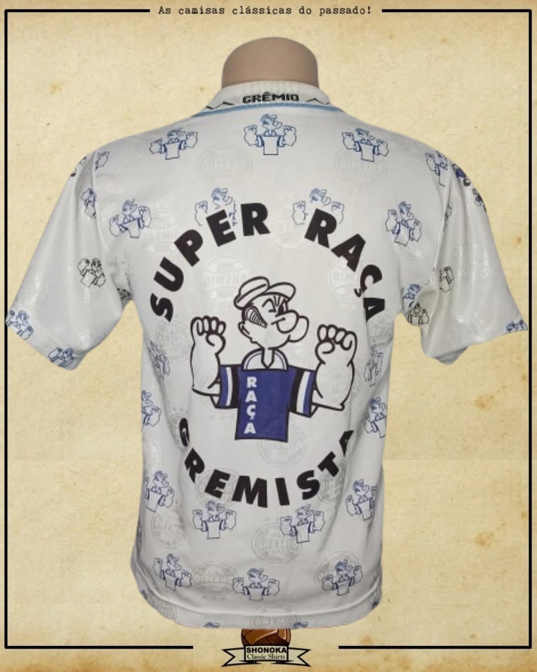 CAMISA SUPER RAÇA GREMISTA 1995/96