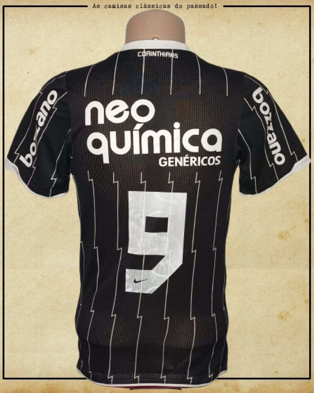 CAMISA CORINTHIANS 2011/12 - MODELO GAME