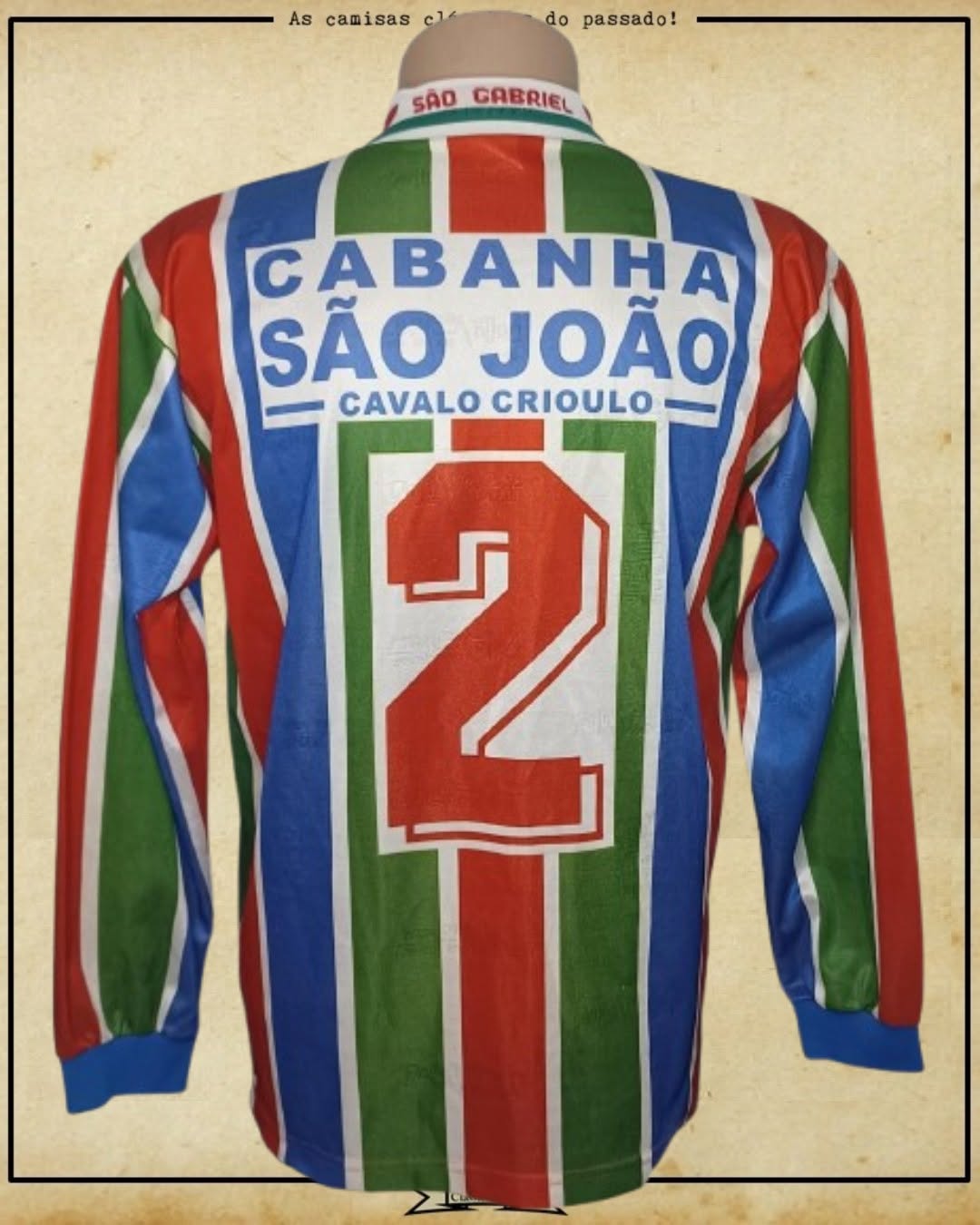 CAMISA SÃO GABRIEL F.C. 2000/01