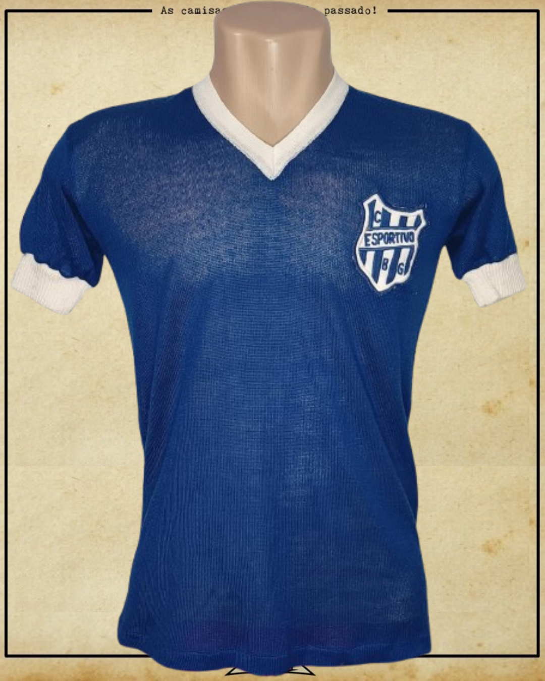 CAMISA ESPORTIVO BENTO GONÇALVES ANOS 80