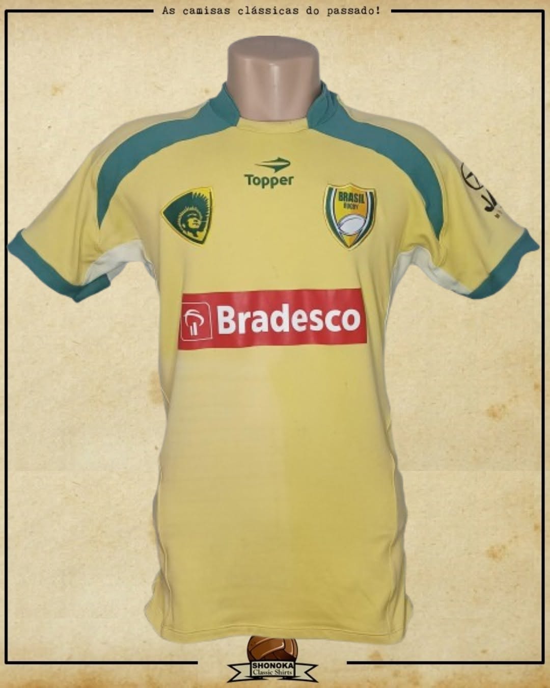 Camisa Seleção Brasileira de Rugby - HOME