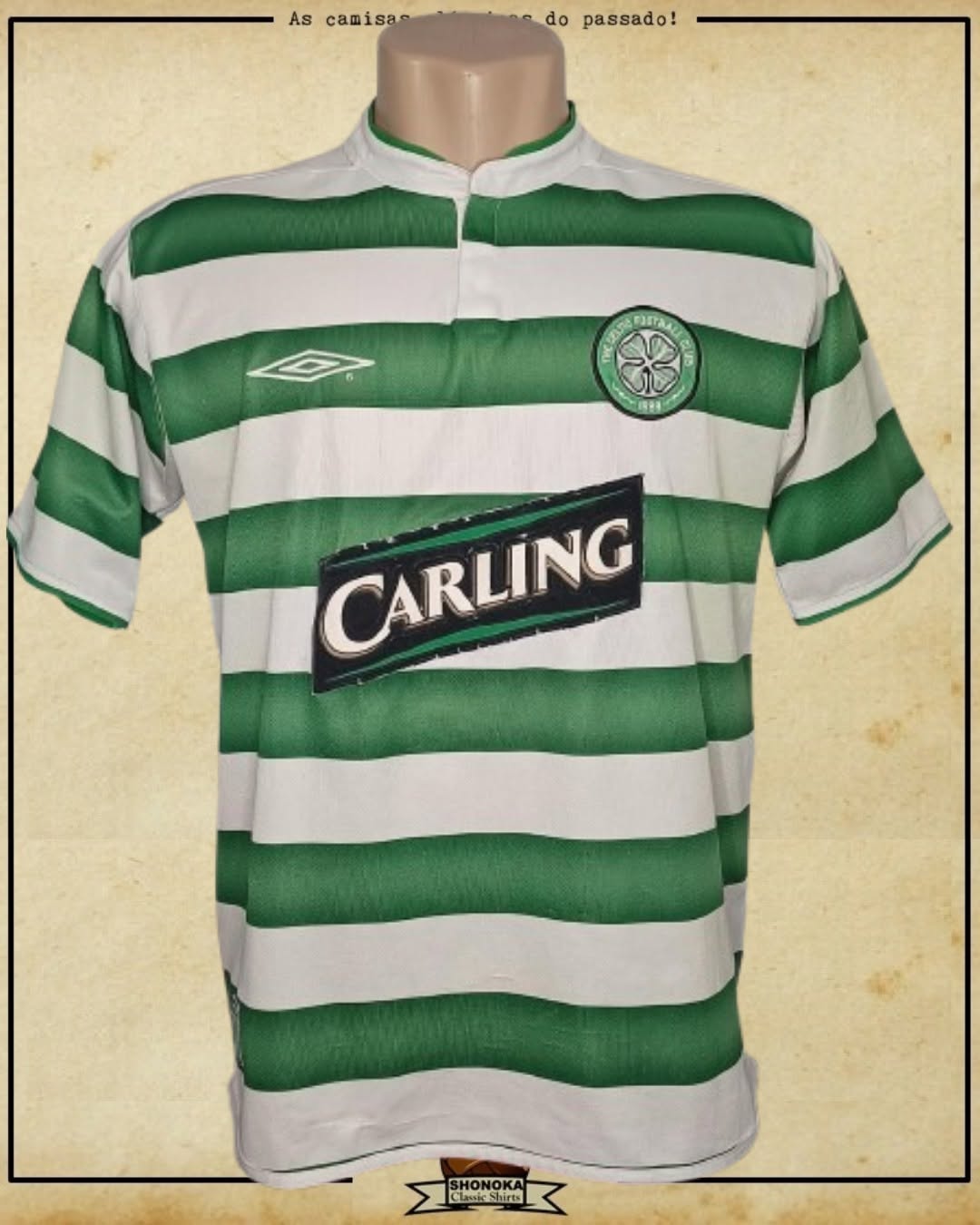 Camisa Celtic 2003/04 - HOME