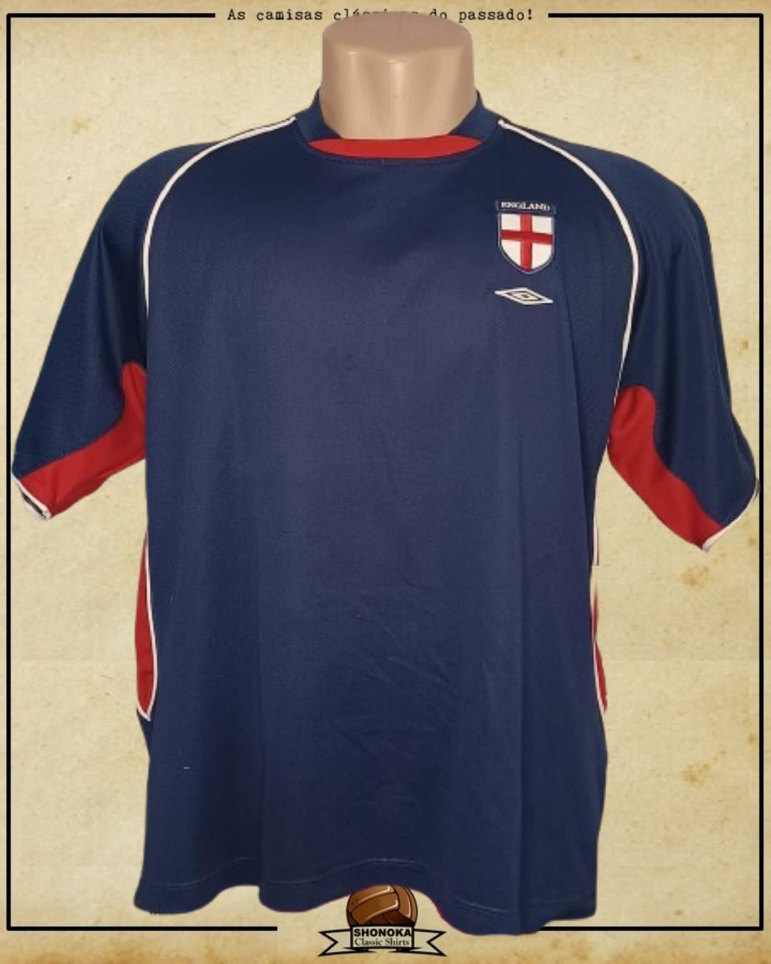 CAMISA INGLATERRA 2002