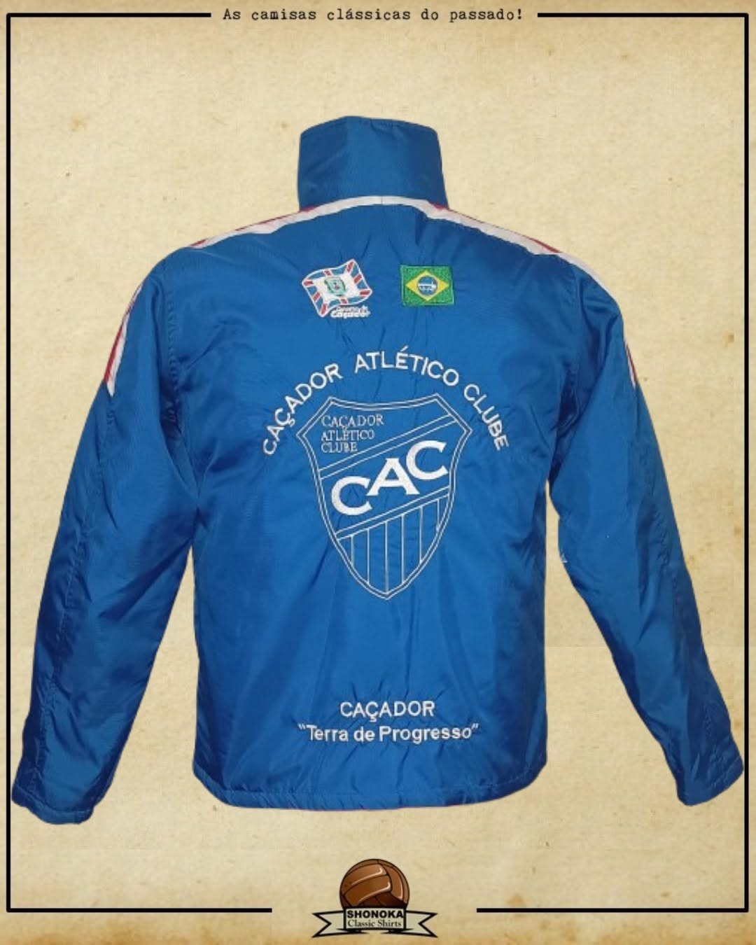 JAQUETA CAÇADOR ATLÉTICO CLUBE