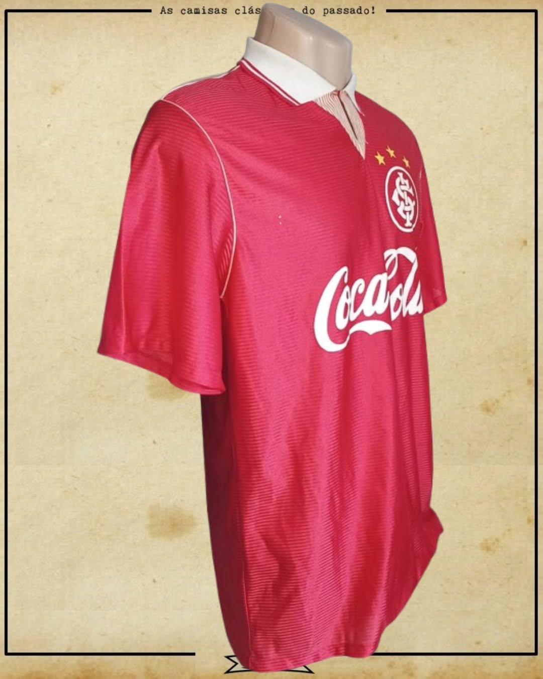 CAMISA INTERNACIONAL 1992 (FABRICADA PELA PERUSSO)