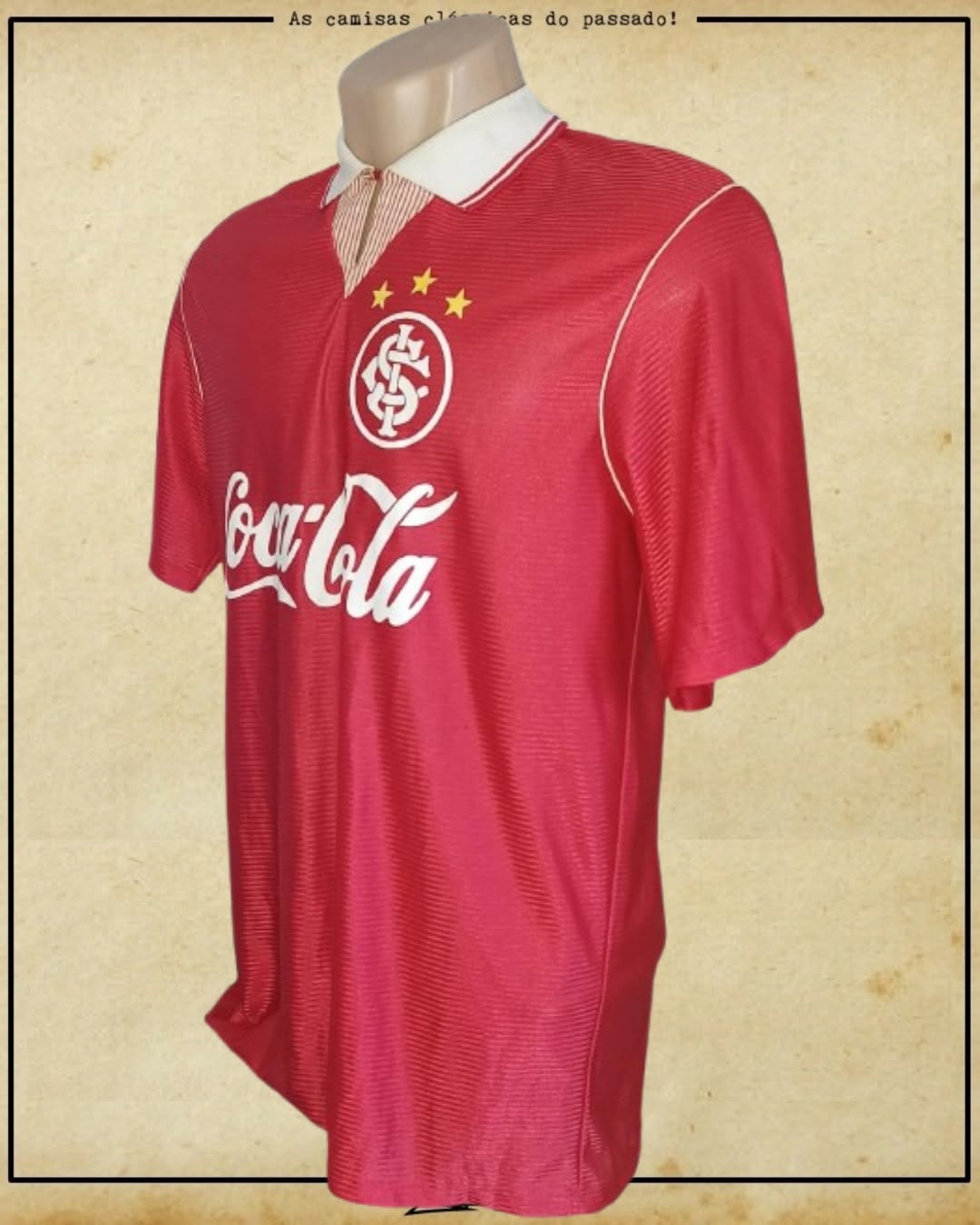 CAMISA INTERNACIONAL 1992 (FABRICADA PELA PERUSSO)