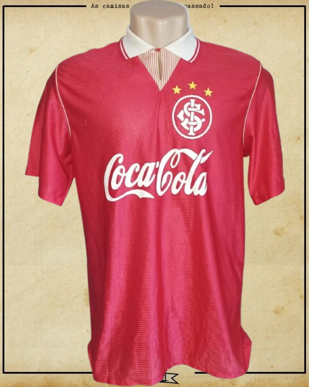 CAMISA INTERNACIONAL 1992 (FABRICADA PELA PERUSSO)