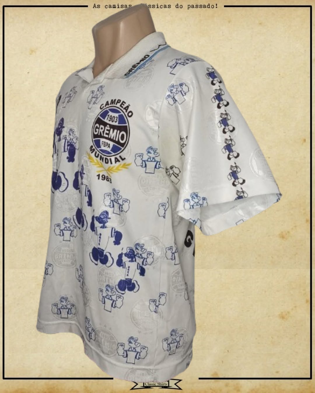 CAMISA SUPER RAÇA GREMISTA 1995/96
