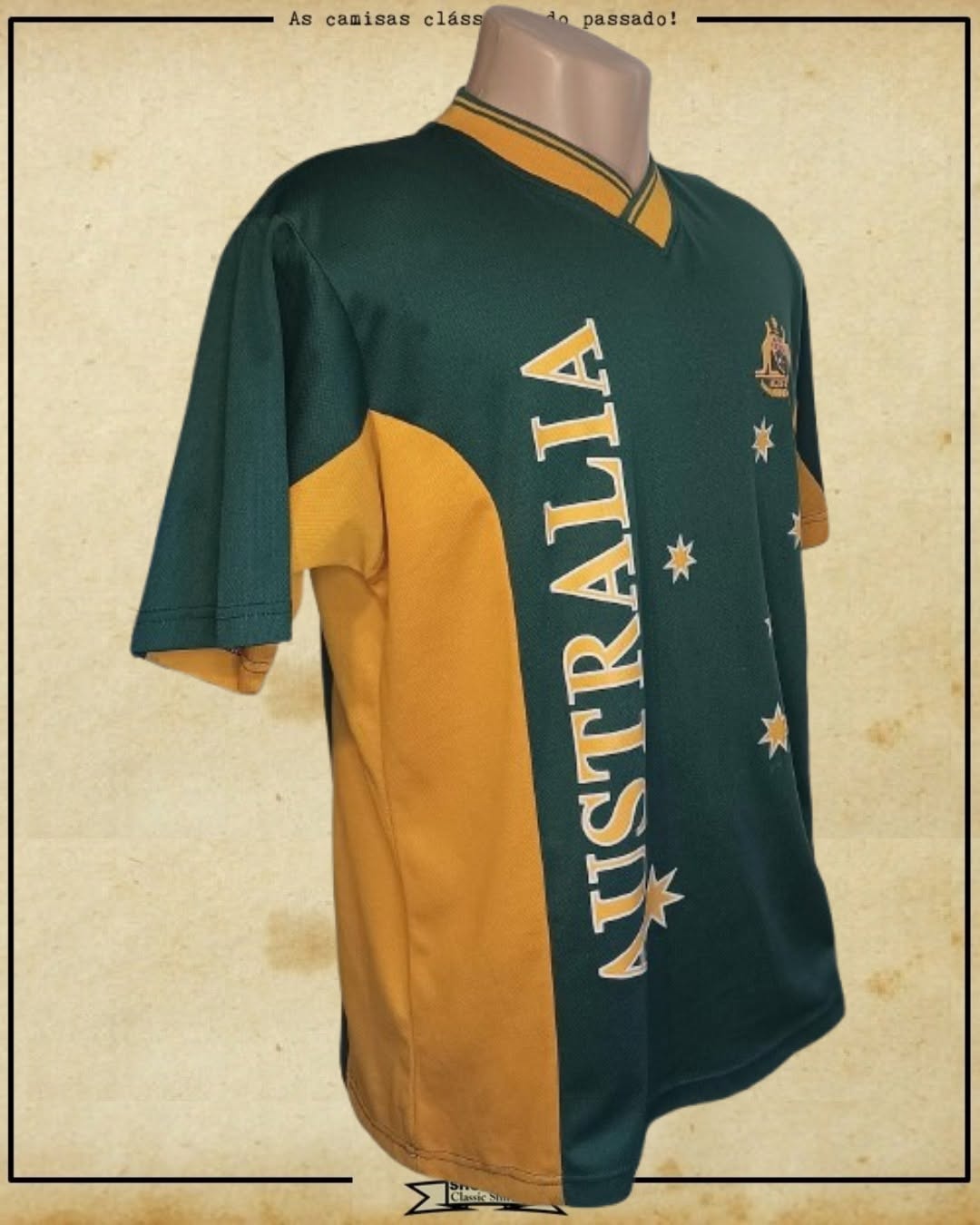 CAMISA AUSTRÁLIA RUGBY 2002