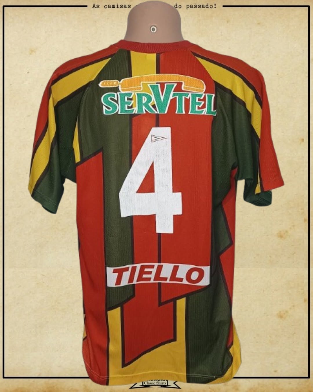 CAMISA FARROUPILHA 2004 (USADA EM JOGO - PAULO ROBERTO)