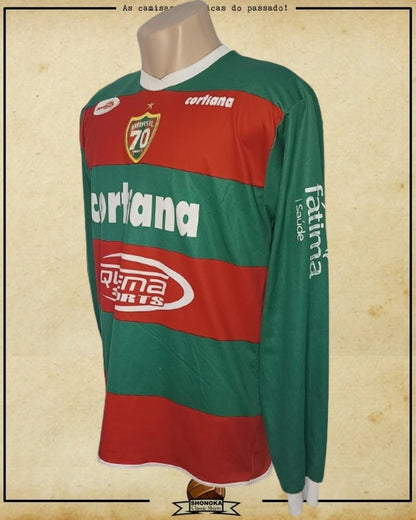 CAMISA SEPTUAGENÁRIO DO BRASIL DE FARROUPILHA 2009 (USADA EM JOGO)