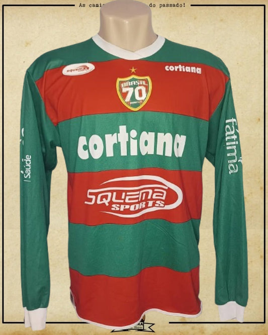 CAMISA SEPTUAGENÁRIO DO BRASIL DE FARROUPILHA 2009 (USADA EM JOGO)