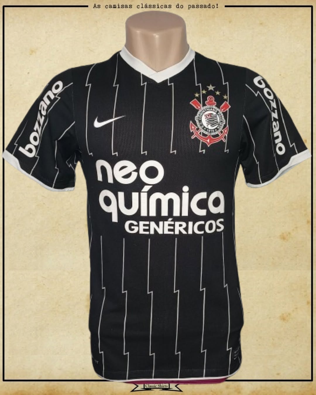 CAMISA CORINTHIANS 2011/12 - MODELO GAME