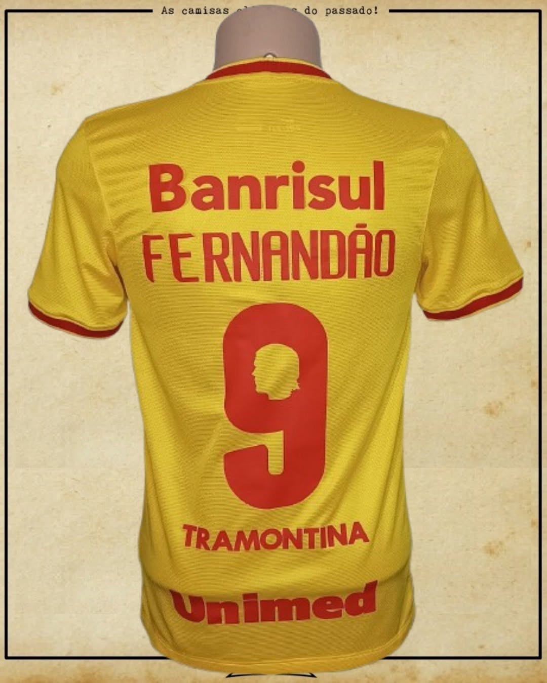 CAMISA INTERNACIONAL 2014 (HOMENAGEM A FERNANDÃO)