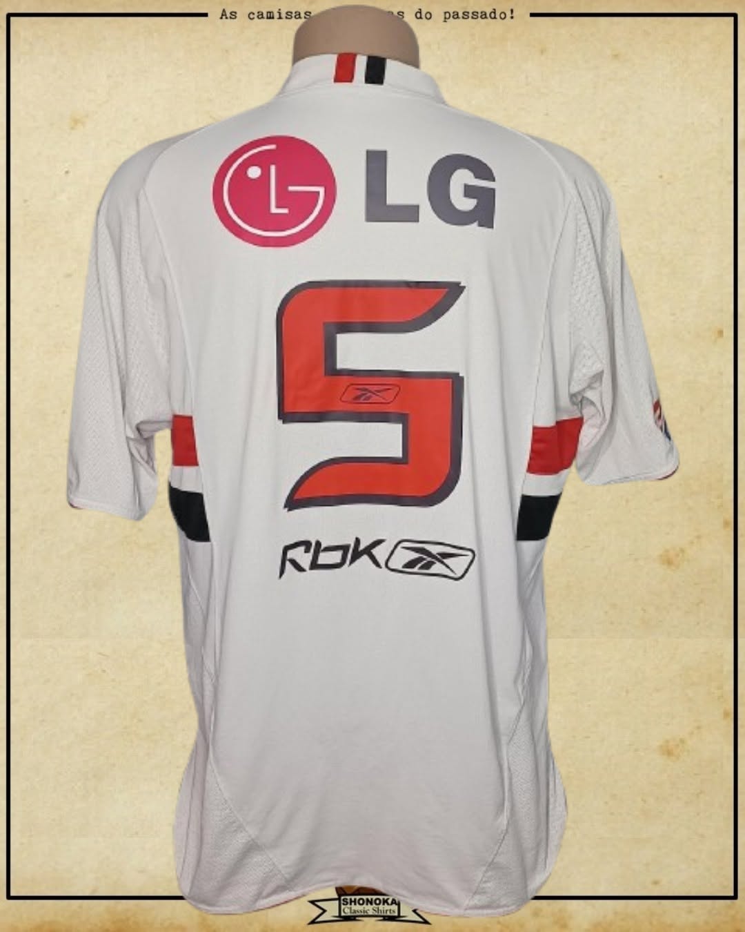 CAMISA SÃO PAULO 2006/07