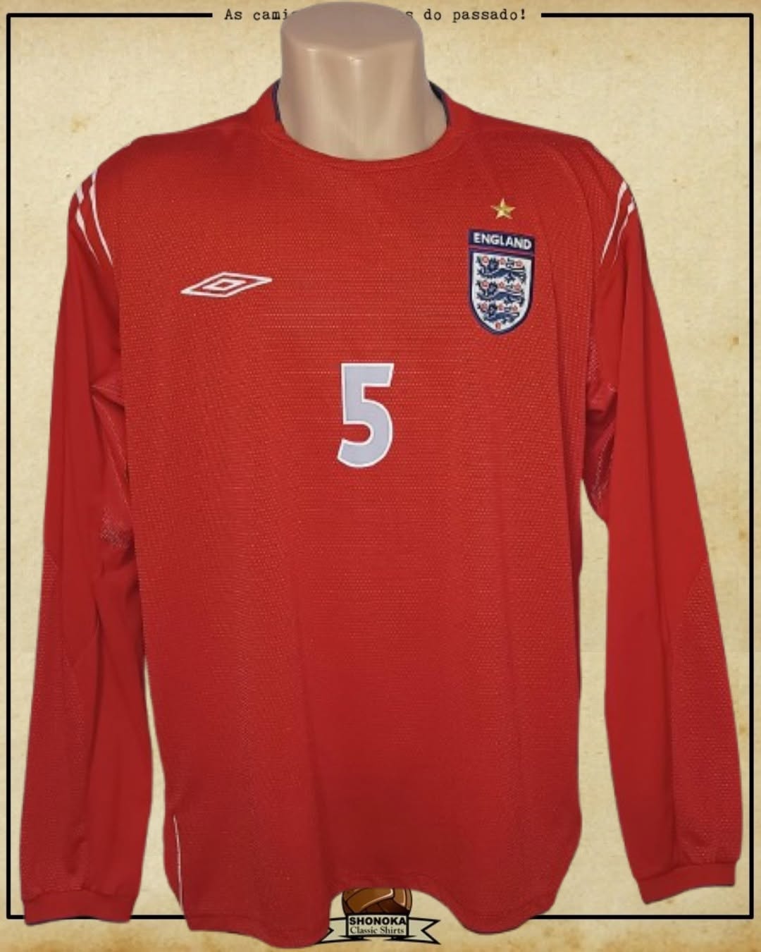 CAMISA INGLATERRA 2010