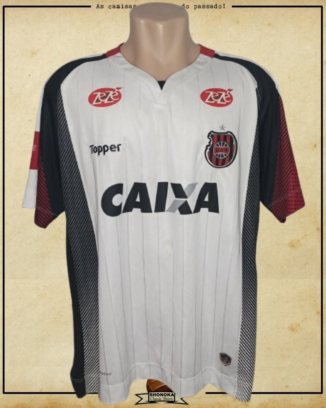CAMISA BRASIL DE PELOTAS 2017