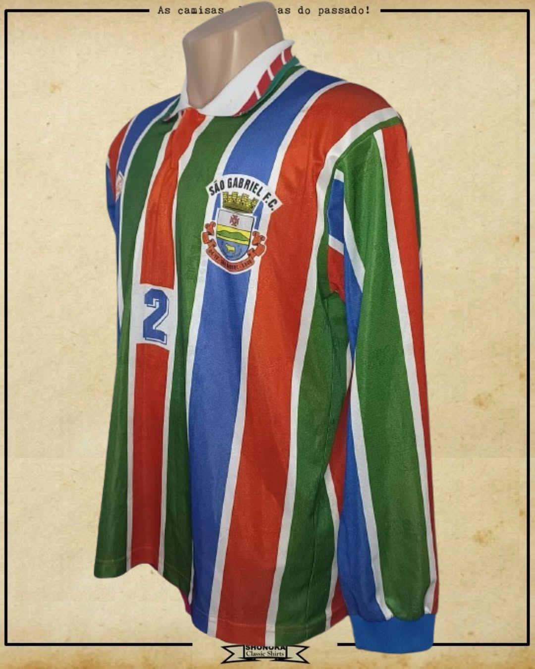 CAMISA SÃO GABRIEL F.C. 2000/01