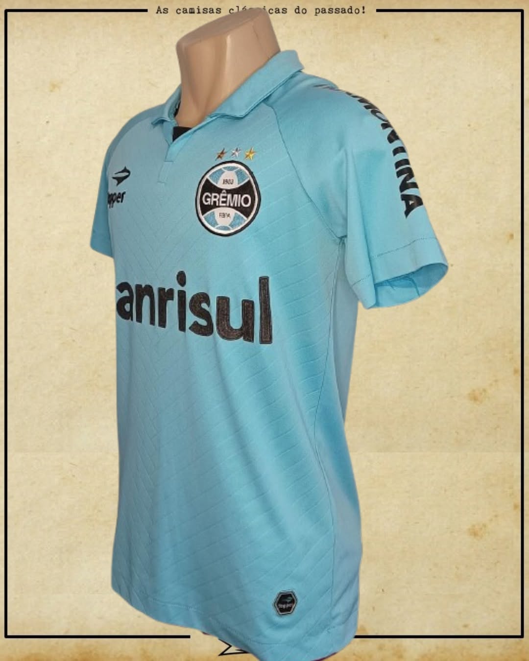 CAMISA GRÊMIO 2012 (COLEÇÃO ALMA CASTELHANA)