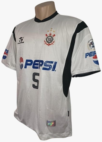 Camisa Corinthians Campeão Rio-SP 2002 (Vampeta) - HOME