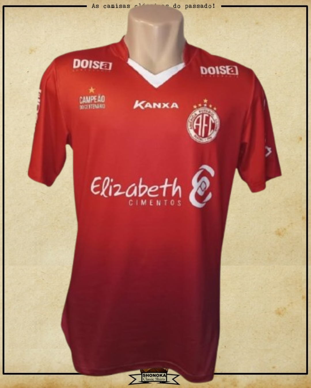 CAMISA AMÉRICA NATAL 2016