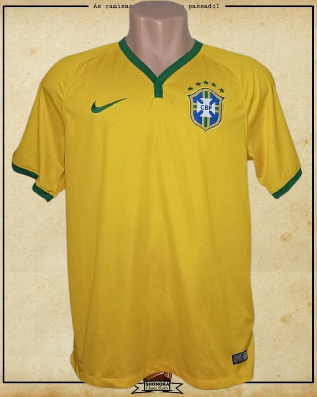 CAMISA SELEÇÃO BRASILEIRA 2014