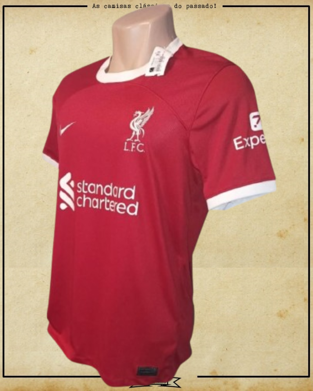 CAMISA LIVERPOOL 2023/24 NOVA NA ETIQUETA