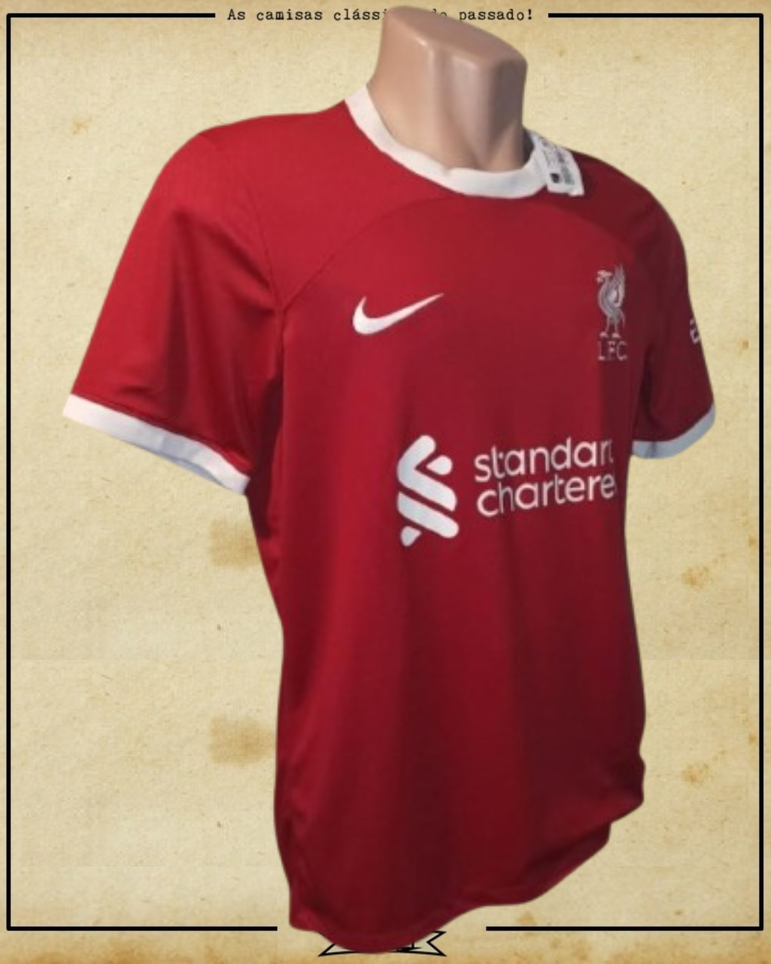 CAMISA LIVERPOOL 2023/24 NOVA NA ETIQUETA